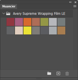Nuancier Avery Film Supreme Wrapping LE